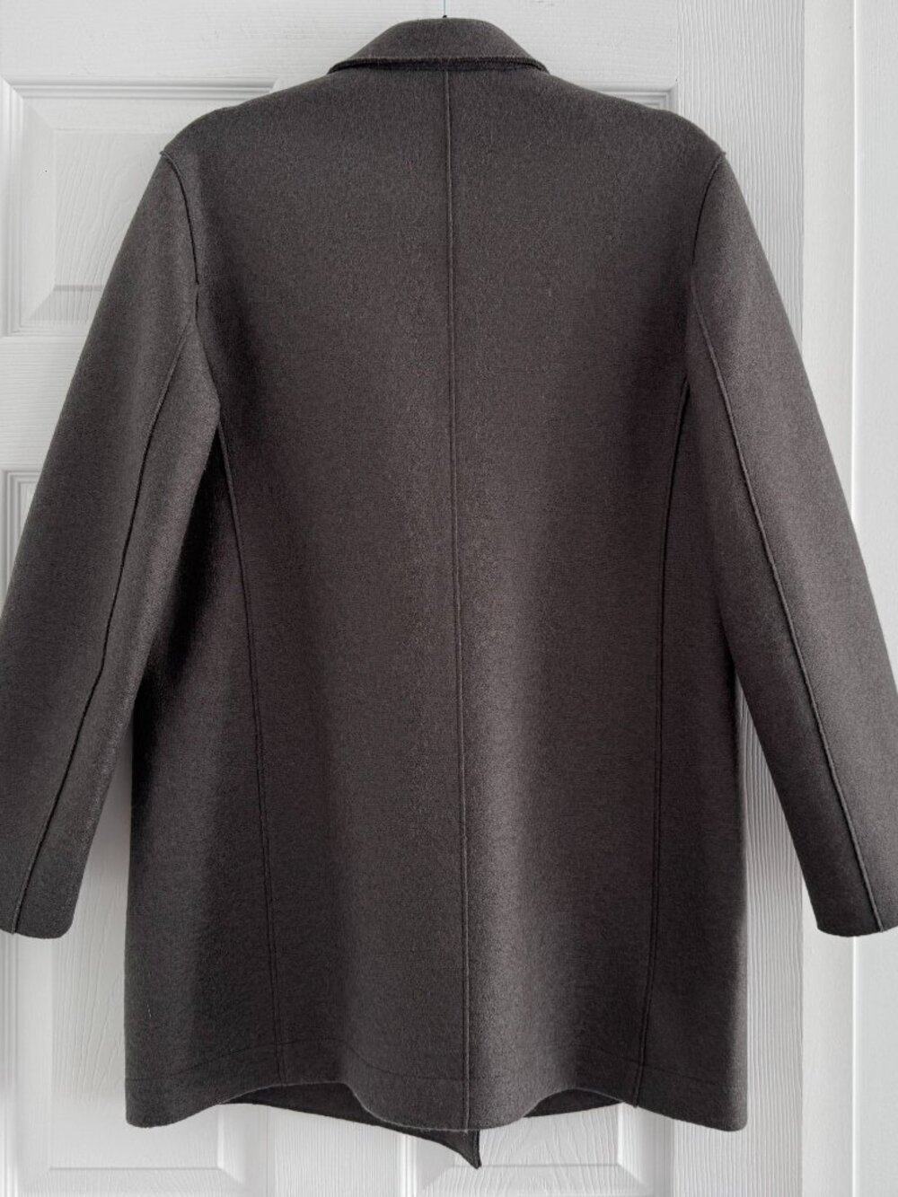 Harris Wharf "Slouchy Peacoat" in Ebony Grey, size 40 (Fits like size small ish) - Picture 13 of 13